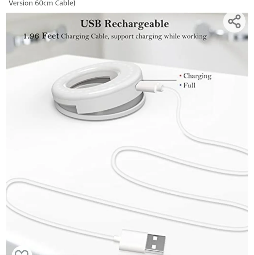 QIAYA SELFIE RING LIGHT•CLIPS TO YOUR PHONE, COMPUTER, OR TABLET - Picture 5 of 12